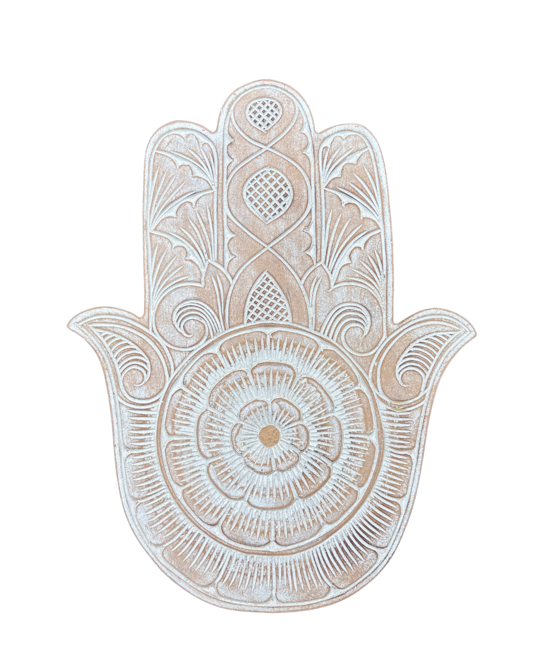 Hamsa hand wandbord