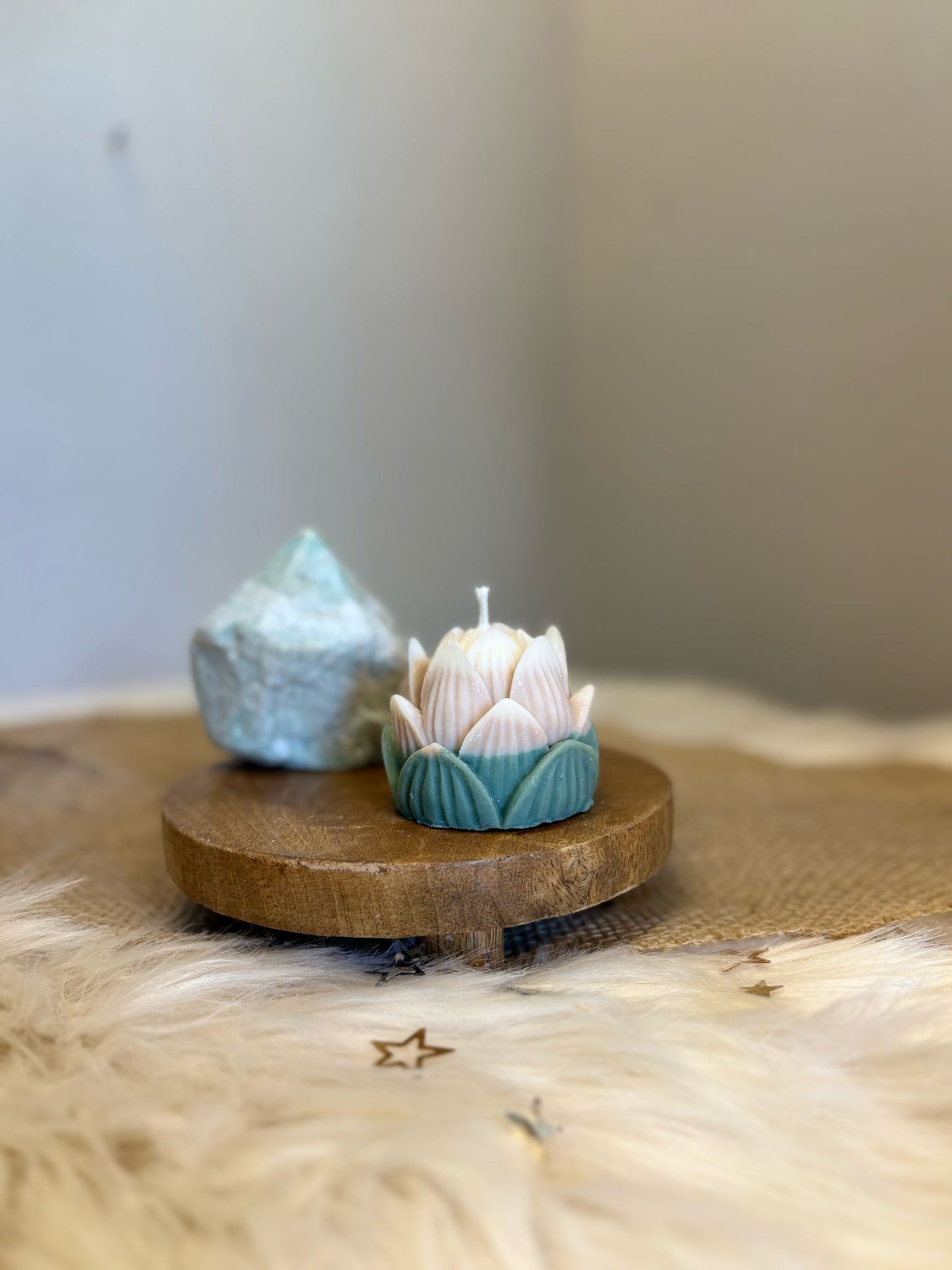 Kaars Lotus duocolor