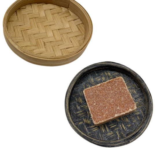 Schaaltje bamboe rond (2 kleuren)