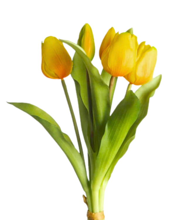 Reel touch tulpen geel