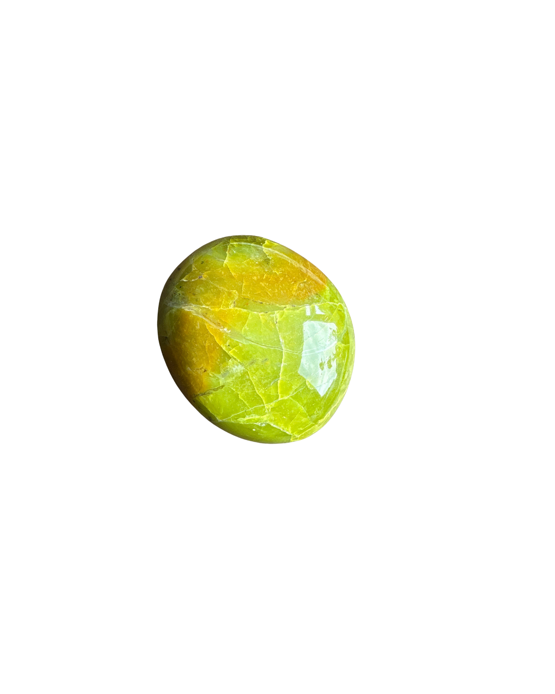 Opaal groen handsteen