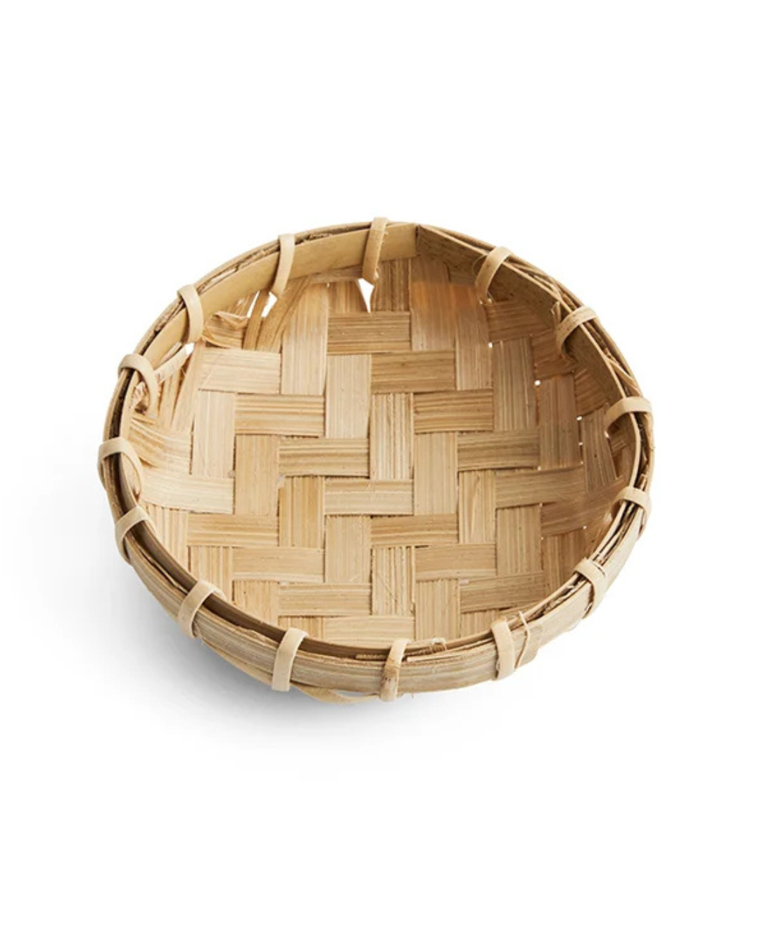 Schaaltje bamboe rond