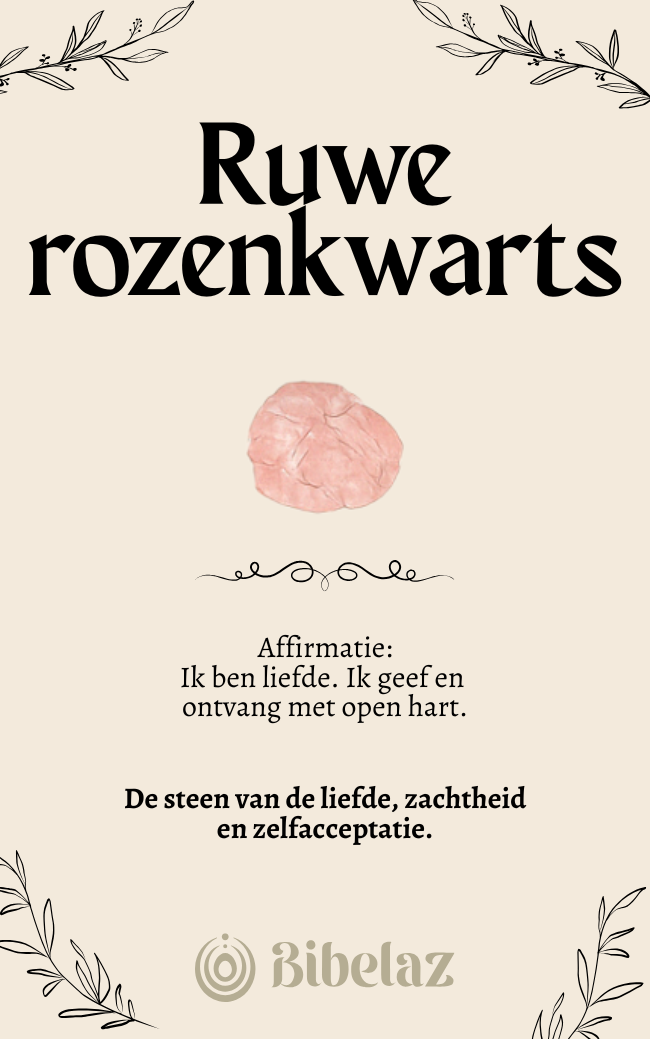 Rozenwarts ruwe steen