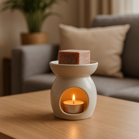 Amberblokjes branden? Waarom je geurblokjes niet op een brander legt.