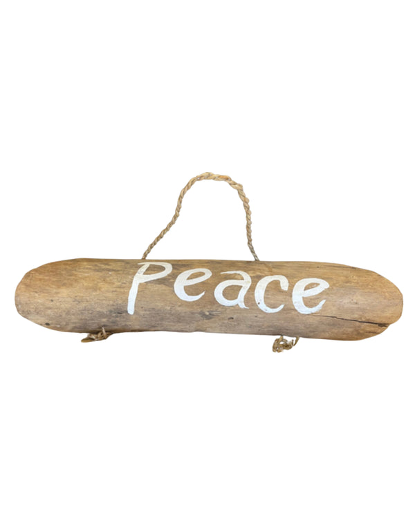 Wandbordje Peace