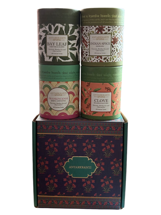 Luxe cadeaubox wierookkegels Antarkranti